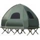 Camping Tent Cot, Folding Tent Combo Air Mattress & Sleeping Bag, Off-Ground Tent Shelter with Carry Bag for Hiking