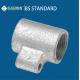 Malleable Metal 20mm-25mm Conduit Coupler With Earthing BS4568