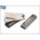 Stainless Metal 4GB Flash Drive for Business Man and Company Gift