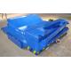 Precise pipe industry cable drum operated rail coil transfer cart with cast  wheel