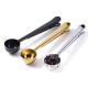 2 In 1 Coffee Measuring Spoon With Clip Stainless Steel Coffee Tea Accessories