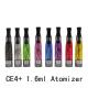1.6ml Ecig Clearomizer 2.4ohm Ce4 Clearomizer With 510 Thread Fit For Ego Thread Batteries