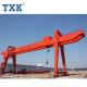 Factory 10 Ton Outdoor Gantry Crane With Hoists Emergency Stop Function