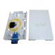 2 Core Indoor FTTH Fiber Optic Terminal Box With Sc Duplex Adapter CE Approval