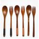 woodiness spoon and fork in environmental protection