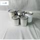 750ML White Empty Car Paint Tin Storage Can Round Thinner Square Shapes