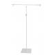 Adjustable Height POS Sign Holder Display Stand With White Powder Painting