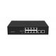 100M POE Switch Gigabit 8 Port Ethernet 2 Uplink Oem