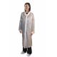 Fluid Resistant Disposable Plastic Lab Coats With Embossed Or Smooth Surface