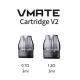 2pcs Empty Pod Cartridges Replacement 0.7 / 1.2Ω Voopoo Vmate V2