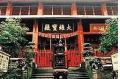 The arhat travels in the temple  Suzhou of China