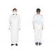 Comfortable waterproof PE Thumb Loop XL Medical Disposable Gowns