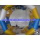 Cylinder Inflatable Water Roller Ball , Inflatable Fun Roller Water Games