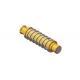 Gold Plated RF Cable Adapters SMP Female Bullet Spring Loaded Straight to SMP Female