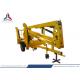 Diesel Trailer Articulating Hydraulic Boom Lift Table with 14m Platform Height