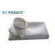 ECOGRACE Industrial Dust Filtration PTFE Yarn Air Bag Filter With Non Woven