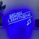 Drop Shipping Custom Neon Sign Brain Lighting Letter With Acrylic Board
