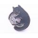 Lovely Metal Plating Promotional Enamel Badges , Butterfly Clutch Pin Customized Size