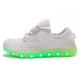Party Rechargeable LED Sneakers Color Changing Size Range 25 - 37 For Kid