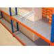 ISO Industrial Long Span Shelving Galvanized Steel Rack Low Consumption