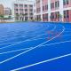 Blue Natural Prefabricated Running Track Synthetic Rubber Roll IAAF Approved 13mm