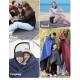 Experience Comfortable Outdoor Sleep With Our Hooded Nylon Wearable Sleeping Bag