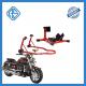 PVC Wheel Movable Motorcycle Stand Front Lift Red Rear Engine