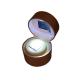 LED Light Brown PU Leather LCD Video Gift Box Jewelry Music Videos