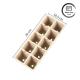 Biodegradable Paper Pulp 10 Cell Seed Trays Eco Friendly Germination And Nursery Pots