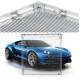 P3.91 P7.82 Transparent Led Curtain Display Strip Outdoor Semi Arbitrary Shape