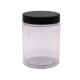 300cc PET Wide Mouth Plastic Food Storage Bottles with Aluminium Lid for Tasty Snacks