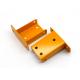 Yellow Red Sheet Metal Fabrication Parts Customized Aluminium Housing Anodized