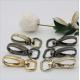 OEM high polishing various color zinc alloy 19.5 mm metal swivel eye snap hook for dog collar