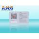 Frosted Surface PVC Identity Card CE / SGS Certification 85.5×54×0.76 mm