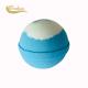 Fancy Custom Bath Bombs Two Mixed Colors With Natural Essential Oil Blue And White