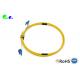 1m Singlemode Fiber Patch Cables LC UPC - LC UPC 2.0mm Zipcord Duplex OFNR IEC Grade B qulatiy