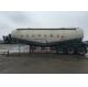 Particle Material Transport Semi Trailer Truck / Bulk Cement Tank Semi Trailer