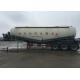 Particle Material Transport Semi Trailer Truck / Bulk Cement Tank Semi Trailer