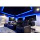 110V - 220V Fiber Optic Star Ceiling Panels RGB Light Color For Home Cinema
