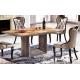 modern rectangle 1.6m marble dining table furniture