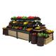 Factory Customization New Fashion Design Dry fruit And Vegetable Display Rack Shelf for Foldable Metal Display Shelve