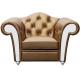 CE SGS Chesterfield Luxury Living Room Furniture Antique Leather Sofa Set