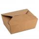 Sustainable Eco Friendly Kraft Packaging Disposable For Snack Food