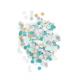 Confetti Circle Dots Rainbow Confetti For Party Table Wedding Celebrations Multi color Biodegradable Paper