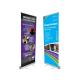 Innovative Advertising Stand Up Banners Convenient To Transport Attractive Easy Carry