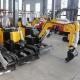 OEM Mini Crawler Excavator 1.6T Electric Micro Digger With Narrow Bucket