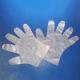 Customizable Thickness Disposable PE Gloves , Disposable Clear Plastic Gloves