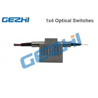 Mechanical Optical Switches Single Mode / Multimode 1×4 Customized Connector