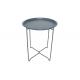 40x48cm Round Metal Coffee Table Home Living Room Furnitures