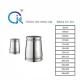 304 Stainless Steel Grooved Fittings / SS Forged Fittings For Plating